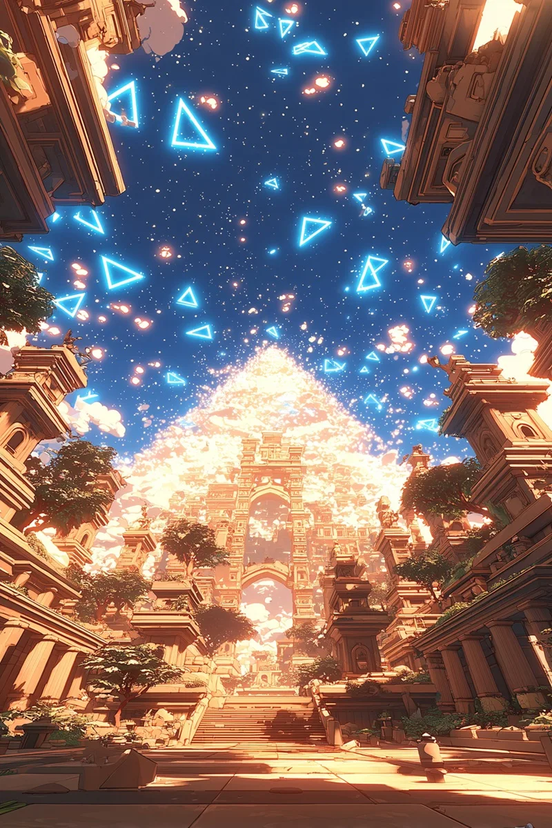 Illustration de magie dans le monde d'Himirlya